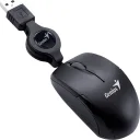 Thumbnail 4 de Mini Mouse Alámbrico Genius Traveler V2 Óptico 1000dpi 3 Btns Retractil USB Negr