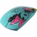 Thumbnail 0 de Xtech - XTM-D340MM - Mouse - 2.4 GHz - Wireless - Aqua - Disney Minnie Mouse