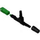 Thumbnail 1 de Conectores Rapidos MonoModo CFCAR-10. SC/APC Gu Pivote-Negro SM 10-unid G657A SX