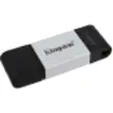 Thumbnail 1 de Pendrive 64GB Kingston DataTraveler 80 USB-C 200MB/s USB 3.2 Gen 1 Negro/Gris