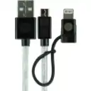 Thumbnail 0 de CABLE 2 EN 1 MICO USB C/ ADAPTADOR LIGHTNING GE 1,80 MTS