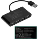 Thumbnail 3 de KENSINGTON Hub 4-USB2.0 no permite fuente de poder cable-10cm K39120WW