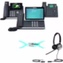 Thumbnail 3 de Cintillo monoaural YEALINK, cableado con conector RJ9 y QD, cancelacion de ruido