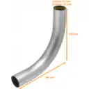 Thumbnail 1 de 50mm Galvanizado Codo para Conduit Rigido Metalico Curva aprox-30x30cm