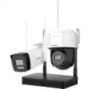 Thumbnail 0 de Kit NVS Hikvision 4CH Slot SD hasta 512GB + Camara Bullet + Torreta WIFI 6 6MP