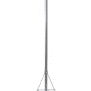 Thumbnail 2 de Tripode 120cm x 1-Pulgada Base-Cuadrada 24x24cm Galvanizado