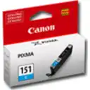 Thumbnail 0 de Cartridge Cyan Canon CLI-151 para MG6310/MG5410/iP7210