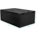 Thumbnail 5 de LINKMADE Desarmado 6U 100cm-Fondo Gabinete Rack Negro 1000mm