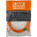 Thumbnail 0 de LINKMADE 3MT CAT5E NARANJO LSZH CABLE PATCH INYECTADO MULTIFILAR