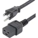 Thumbnail 0 de 10ft 14AWG Computer Power Cord NEMA 5-15