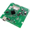 Thumbnail 0 de MIKROTIK 5GHZ 2X2 2-MMCX 1-100-POE/8-30V 600MHZ L3 26DBM 105X105MM