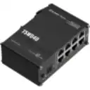 Thumbnail 2 de Conmutador PoE+ no gestionado de 8 puertos RJ45 con 240 W de potencia total, ideal para aplicaciones industriales. Montaje en carril DIN y soporte para un amplio rango de tensión.
