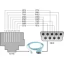 Thumbnail 2 de Cable RJ-45 Macho a DB9 Hembra DE-09/H P/PUERTO RS232 CONSOLE SWITCH 1,8M