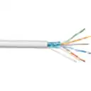 Thumbnail 0 de LINKCHIP AWG25/0,45mm CCA ExteriorPE Blanco Cable F/UTP 305mt Aleacion