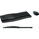 Thumbnail 2 de Kit Teclado Mouse Inalámbrico Microsoft Sculpt Comfort Optico 1000 DPI USB Negro
