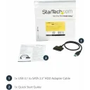Thumbnail 6 de StarTech.com USB 3.1 Gen 2 (10Gbps) Adapter Cable for 2.5in SATA SSD/HDD Drives 