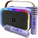 Thumbnail 0 de MLAB KARAOKE MY LiL VOICE LUZ RGB 2 MICROFONOS INALAMBRICOS PURPLE
