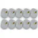 Thumbnail 1 de GENERIC 10UN RJ9 RJ10 RJ22 MACHO 4P4C-7,7MM AURICULAR CONECTOR CRIMP