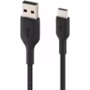 Thumbnail 3 de Cable USB Belkin USB-A a USB-C Trenzado 1mt Color Negro