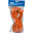 Thumbnail 0 de Alargador Extensión Eléctrico 10A Enchufe Chile 15mts Color Naranja - Macrotel