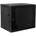 Thumbnail 6 de LINKMADE Desarmado 9U 45CM-Fondo Gabinete Rack Pared Muro Negro
