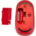 Thumbnail 5 de Mouse Rojo USB-AM inalambrico 2,4GHz req/1-AA Flame Red