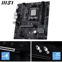 Thumbnail 2 de Tarjeta Madre MSI PRO B840M-B Socket AM5 2*DDR5 HDMI PCIe 2*M2 2.5G LAN mATX