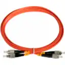 Thumbnail 2 de 2mt FC-FC OM1 MultiModo MM Duplex Jumper Fibra 62.5/125um LSZH 