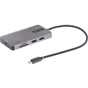 Thumbnail 0 de Docking Station StarTech USB C a 2*HDMI 4K 60Hz USB-C 2*USB-A3.2 LAN mSD/SD Gris