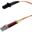 Thumbnail 1 de 3m LC-MTRJ OM1 MultiModo MM Duplex Jumper Fibra 2.0mm 62.5/125um