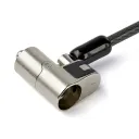 Thumbnail 2 de Cable de Seguridad StarTech Univ laptop K-Slot Ranura Nano 2mts Acero c/llave