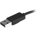 Thumbnail 3 de HUB StarTech Portátil USB 2.0 de 4 puertos con Cable Integrado Color Negro