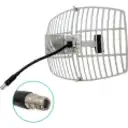 Thumbnail 2 de Antena Grilla 15dBi 2,4GHz-2,48GHz 16ox21o N-H-30cm Armable 30x40cm