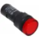 Thumbnail 0 de Rojo Luz Piloto LED 12VDC/AC 15mm-diametro 19mm-cabeza 45mm-altura