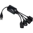 Thumbnail 0 de HUB USB XTech XTC-320, 4 Puerto USB Tipo-A Hembra Color negro