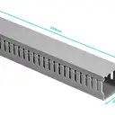 Thumbnail 0 de Canaleta Ranurada 2mt x 40x40mm Gris para Tablero Electrico