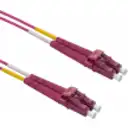 Thumbnail 1 de UBIQUITI 1mt LC-LC OM4 MultiModo MM Duplex Jumper Fibra 50/125um 2mm