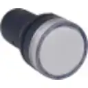 Thumbnail 2 de Blanco Luz Piloto LED 220VAC 20mm-diametro 28mm-cabeza 51mm-altura