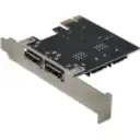 Thumbnail 2 de Tarjeta PCIe-x1 2-SATA3.0 2-eSATA3.0 PCIExpress ASM1061 asmedia