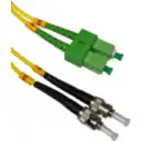 Thumbnail 2 de 2mt SC/APC-ST/UPC MonoModo SM Duplex Jumper Cable Fibra 9/125um 3mm