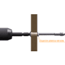 Thumbnail 2 de DRYWALL Volcanita-12mm Tarugo-Tornillo-M6.3x58mm-Autoperfora 25-unid