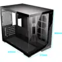 Thumbnail 7 de Gabinete Gamer ZERO Vidrio Templado | Micro ATX / ITX | Soporte 6 Ventiladores + Controladora | USB 3.0 x2 + Audio | Flujo de Aire 10