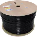 Thumbnail 2 de LINKMADE CABLE 300MT SF/UTP EXTERIOR CAT6 NEGRO UNIFILAR