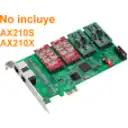 Thumbnail 0 de ATCOM PCIe-x1 8X 2-RJ45 REQ-AX210 3.3/5V 32BIT TARJETA ASTERISK