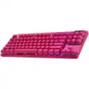 Thumbnail 2 de Logitech G PRO X TKL LIGHTSPEED Wireless Gaming Keyboard, Tactile Switches (GX Brown), Magenta - Teclado - sin teclado numérico - retroiluminación - Bluetooth, LIGHTSPEED - QWERTY - EE. UU. - interruptor: GX Brown Tactile - magenta