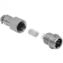 Thumbnail 2 de 6-pin Macho Volante Conector GX12 Soldable Aviacion