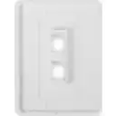 Thumbnail 5 de UI 1-unidad Blanco 2-Keystone Vertical Faceplate Pintable 118x88mm