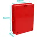 Thumbnail 7 de ALTELIX Ventilada Roja 432x355x152mm IP55 Caja Exterior NEMA3 PC+ABS