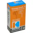 Thumbnail 1 de KALOP 50-UN C6 Negra 6x6mm Clavo-15x2mm Zincado Sujeta-Cable Coaxial