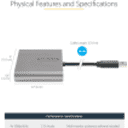 Thumbnail 2 de Adaptador USB 3.0 a 4 HDMI Quad Monitor - StarTech  USB32HD4